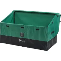 Casa.pro Opbergbox 'Alanno', 387 liter, staal, 122 x 64 x 76 cm, groen/zwart