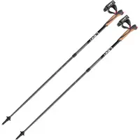 LEKI Spin Wandelstokken Black/Silver-Gray/White
