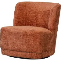 Woood Atty Draaifauteuil - Polyester - Bloesem - 75x74x65