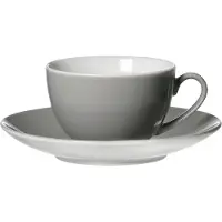 Ritzenhoff & Breker Kaffeetassen mit Untertassen Doppio 200 ml Set van 6