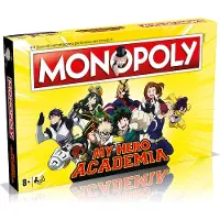 Monopoly WM00826-ITA-6 MONOPOLY - MY HERO ACADEMIA NIEUW 6-2021 (Italiaans, Engels)