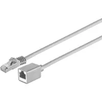 S-Conn S/FTP CAT7 netwerk verlengkabel | LSZH | grijs | 3 meter