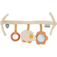 Nattou Mila, Lana en Zoe - Wagenspanner - 60 cm - Zand Beige
