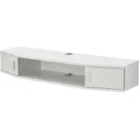 En.casa TV wandplank Tørring 17,5x110x30 cm wit