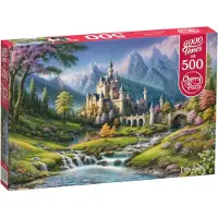 CherryPazzi Fairy Castle Puzzel 500 Stukjes