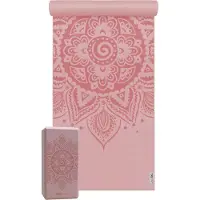 Yogistar Yoga-Set Starter Edition - spiral mandala (Yogamatte + 1 Yogablock)