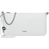 PICARD Leer schoudertas schoudertas Auguri Shoulderbag White wit