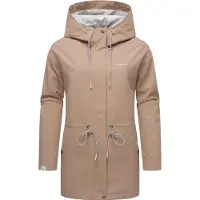Ragwear Functionele jas 'Urbanna Remake' lichtbruin