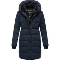 NAVAHOO Wintermantel 'Knutschilein' navy