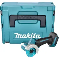 Makita DMC 300 ZJ accu haakse slijper 18 V 76 mm borstelloos + Makpac - zonder accu, zonder lader