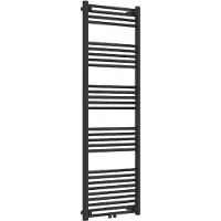 Neu.haus Handdoekradiator 'Voss' met 28 stalen stangen, 160 x 60 cm, zwart