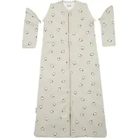 Meyco Baby Penguin Baby Slaapzak Met Afritsbare Mouwen - Soft Sand - 70cm - 2.5 TOG