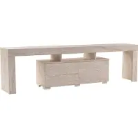 Skye Decor - TV-standaard - Travertijn - 100% met melamine gecoat spaanplaat - 41 x 189 x 13,5 cm