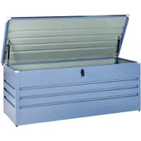 Beliani CEBROSA - Kussenbox - Blauw - 600 l - Staal