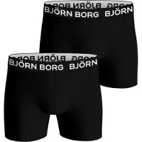 Björn Borg Bamboo Cotton Blend Boxers 2-pack Zwart | Maat: L