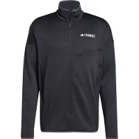 Adidas Funktionele fleece-jas 'Xperior' zwart / wit