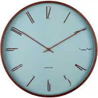 Karlsson Wandklok Scandia - Blauw - Ø40cm - Wandklok Scandinavisch