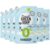 Marcel's Green Soap Handzeep Navulling - 0% - 6 x 500ml