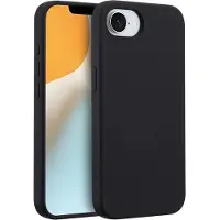 Accezz Liquid Silicone Backcover met MagSafe voor de Apple iPhone 17e / 16e - Zwart
