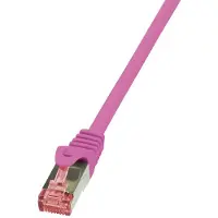 Logilink - Netwerkkabel - RJ45 - 1 m - Roze