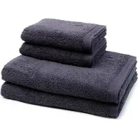 Möve 2 X Handdoek 2 X Douchehanddoek - in een set Superwuschel