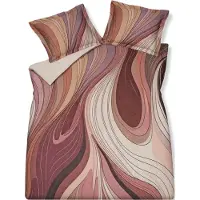 Vandyck Dekbedovertrek Fortunate Ash Rose Satijn-240 x 200 / 220 cm | Lits-Jumeaux