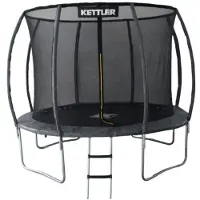 Kettler Trampoline Jump - 305cm - incl. veiligheidsnet - incl. ladder - zwart