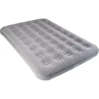 Vango - Double Flocked Airbed - Slaapmat One Size, grijs
