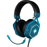 Konix Magic The Gathering, bekabelde gaming-hoofdtelefoon, 575 g, blauw
