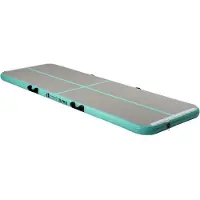 Cardiojump airtrack mat met luchtpomp 600 x 100 x 10 cm