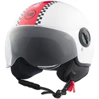 BHR 835 - Vespa helm - finish line - maat XL - scooterhelm - brommerhelm