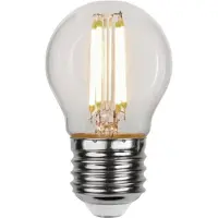 Star Trading 3 standen - Standaard bol - E27 - 4.2W - Warm Wit - 3000K - Filament - Helder