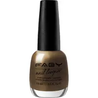 Faby nagellak Alter Ego dames 15 ml vegan goudbrons