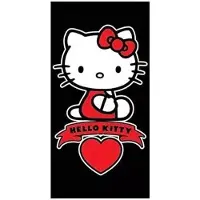 Hello Kitty - Strandlaken - Handdoek - Katoen - 70x140 Cm