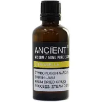 Ancient Wisdom Etherische olie Citronella - Essentiële olie - 50ml - 100% natuurlijk