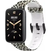 Strap-it Siliconen Smartwatch bandje - Geschikt voor Lucky Leopard Xiaomi Smart Band 7 Pro bandje - Horlogeband / Polsband / Armband