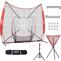 Vevor 244 x 106 x 211 cm honkbal-softbal oefennet