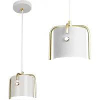 Toolight App935-1Cp Elegant Hanglamp Wit 13X13X14Cm