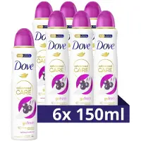Dove Advanced Care Go Fresh Açai Berry & Waterlily anti-transpirant deodorant spray - 6 x 150 ml