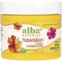 Alba Botanica , Hawaïaanse Olievrije Vochtinrichter, Verfrissende Aloë & Groene Thee, 3 oz (85 g)