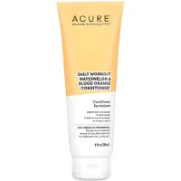 ACURE Daily Workout Watermeloen Conditioner | 100% veganistisch | Voor vettig, milieubelastend trainen, zwaar haar | Watermeloen & Bloedsinaasapp
