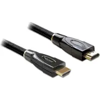 DeLOCK High Speed HDMI with Ethernet Cable 4K 30 Hz 2 m