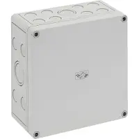 Spelsberg TK PC 1818-9-M Installatiebehuizing 180 x 182 x 90 Polystereen, Polycarbonaat, Polyurethaan, Polyamide Lichtgrijs 1 stuk(s)
