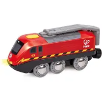 Hape Crank Powered Train Oranje Kinderen