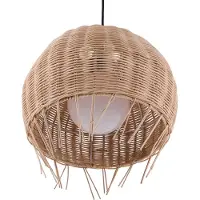 Beliani DRINO - Hanglamp - Natuurlijk - Rotan