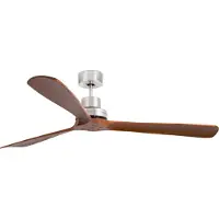 Faro Lantau Plafondventilator Matt Nickel | Walnut | XL (Ø168cm) | Without light