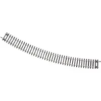 Roco H0 RocoLine (zonder ballastbed) 42426 Gebogen rails 12 stuk(s)