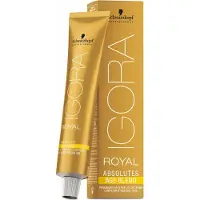 Schwarzkopf Permanent anti-aging haarkleur - Igora Royal Absolutes 6-60 Donkerblond Bruin Natuur - Crème