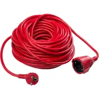 As Schwabe 60361 Stroom Verlengkabel 16 A Rood 25.00 m H05VV-F 3G 1,5 mm²