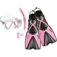 Mares Aquazone X One Pirate Set Roze EU 24-29 Kinderen